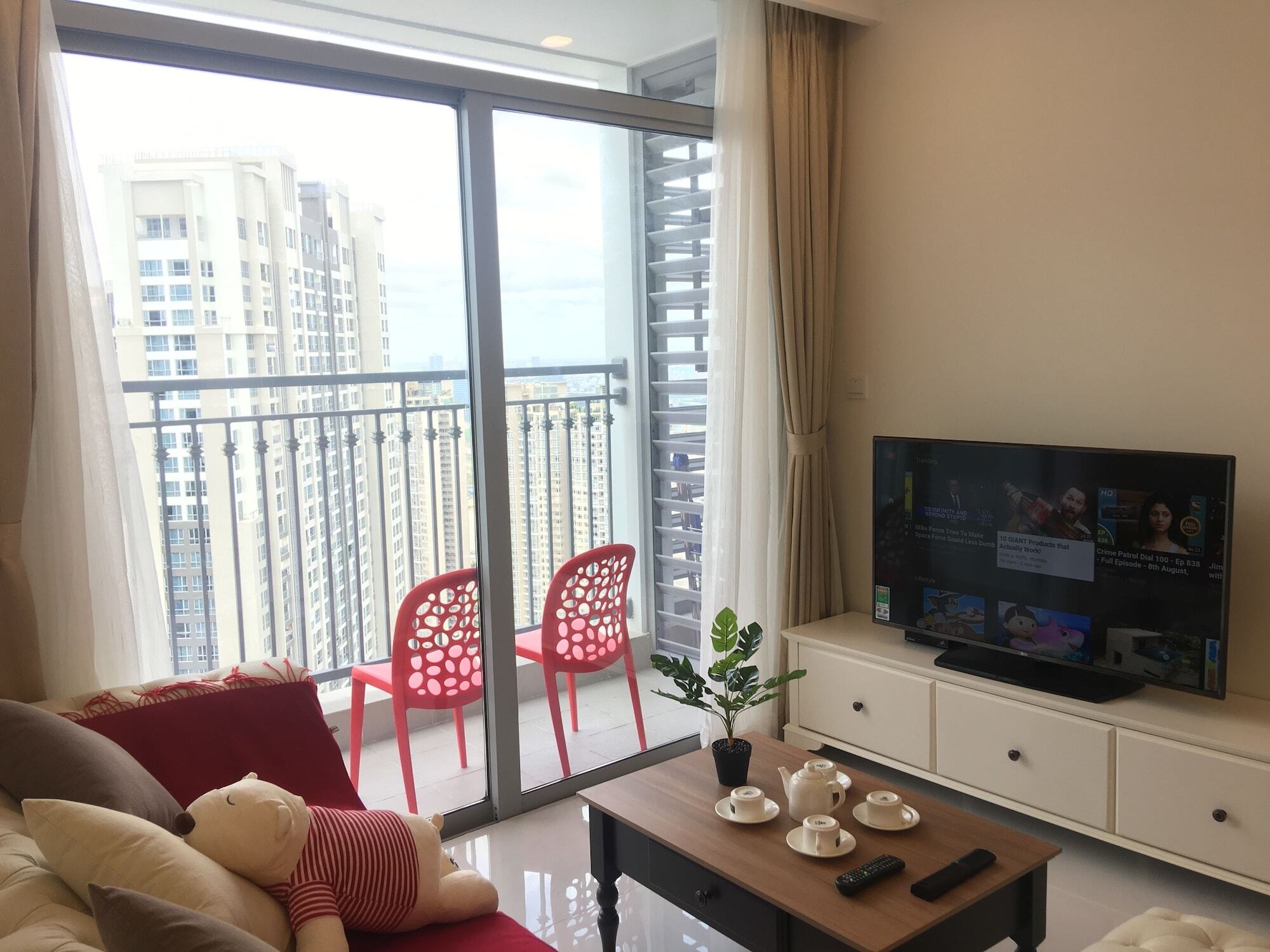 Vinhomes Central Park Jack Hai Luxury Service Apartment Ho Şi Min Exterior foto